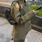 Organza Long Shirt Coat