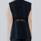 Lace-Up Detail Vest
