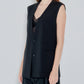 Lace-Up Detail Vest