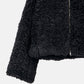 Faux Shearling Hooded Jacket
