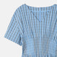 Checkered Round Form Dress