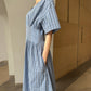Checkered Round Form Dress