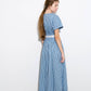 Checkered Round Form Dress