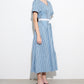 Checkered Round Form Dress