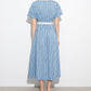Checkered Round Form Dress