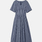 Checkered Round Form Dress