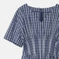 Checkered Round Form Dress