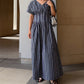 Checkered Round Form Dress