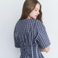 Checkered Round Form Dress