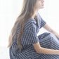 Checkered Round Form Dress
