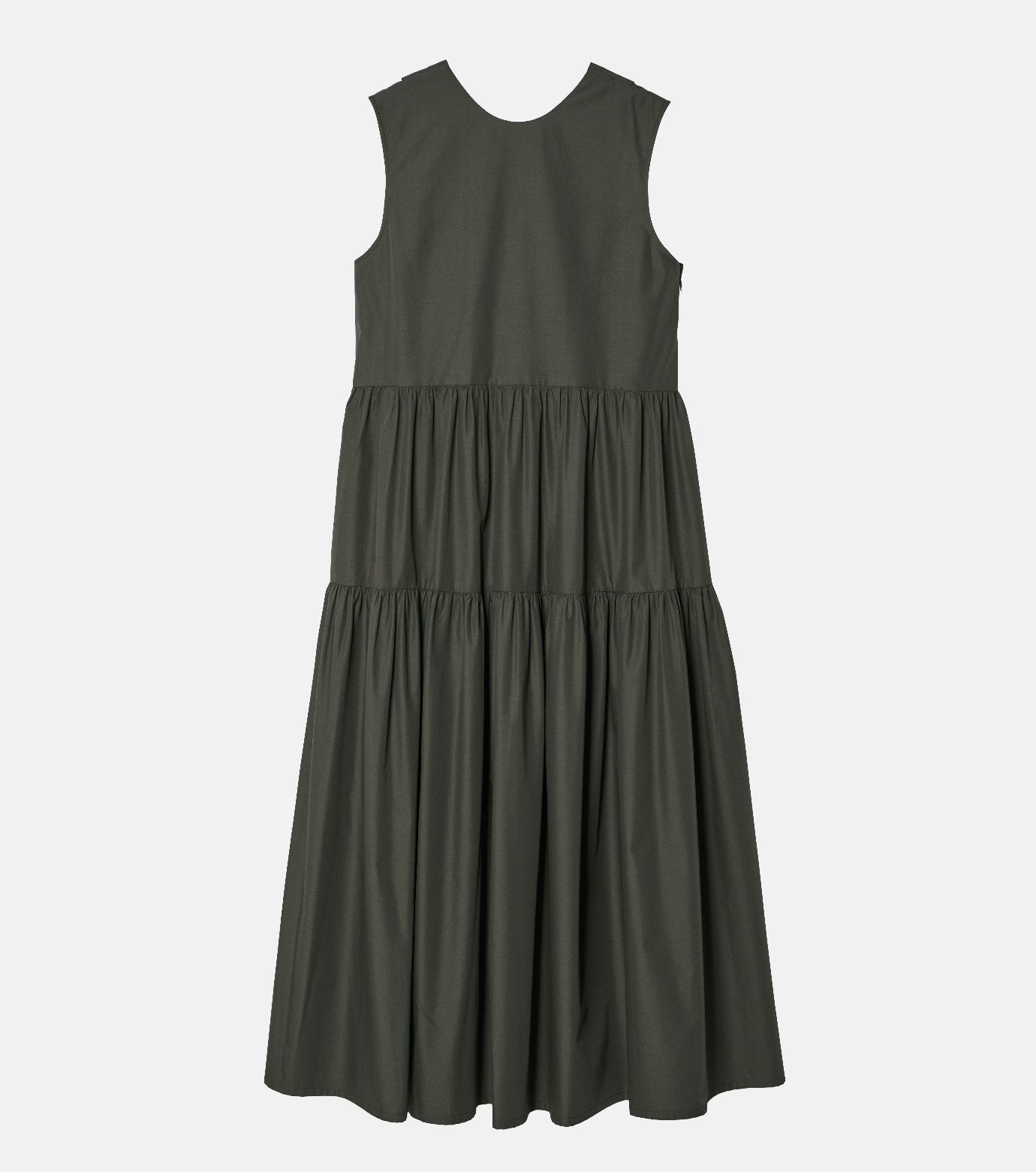 Sleeveless Dress w/Bow Detail