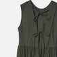 Sleeveless Dress w/Bow Detail