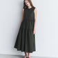 Sleeveless Dress w/Bow Detail