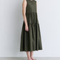 Sleeveless Dress w/Bow Detail