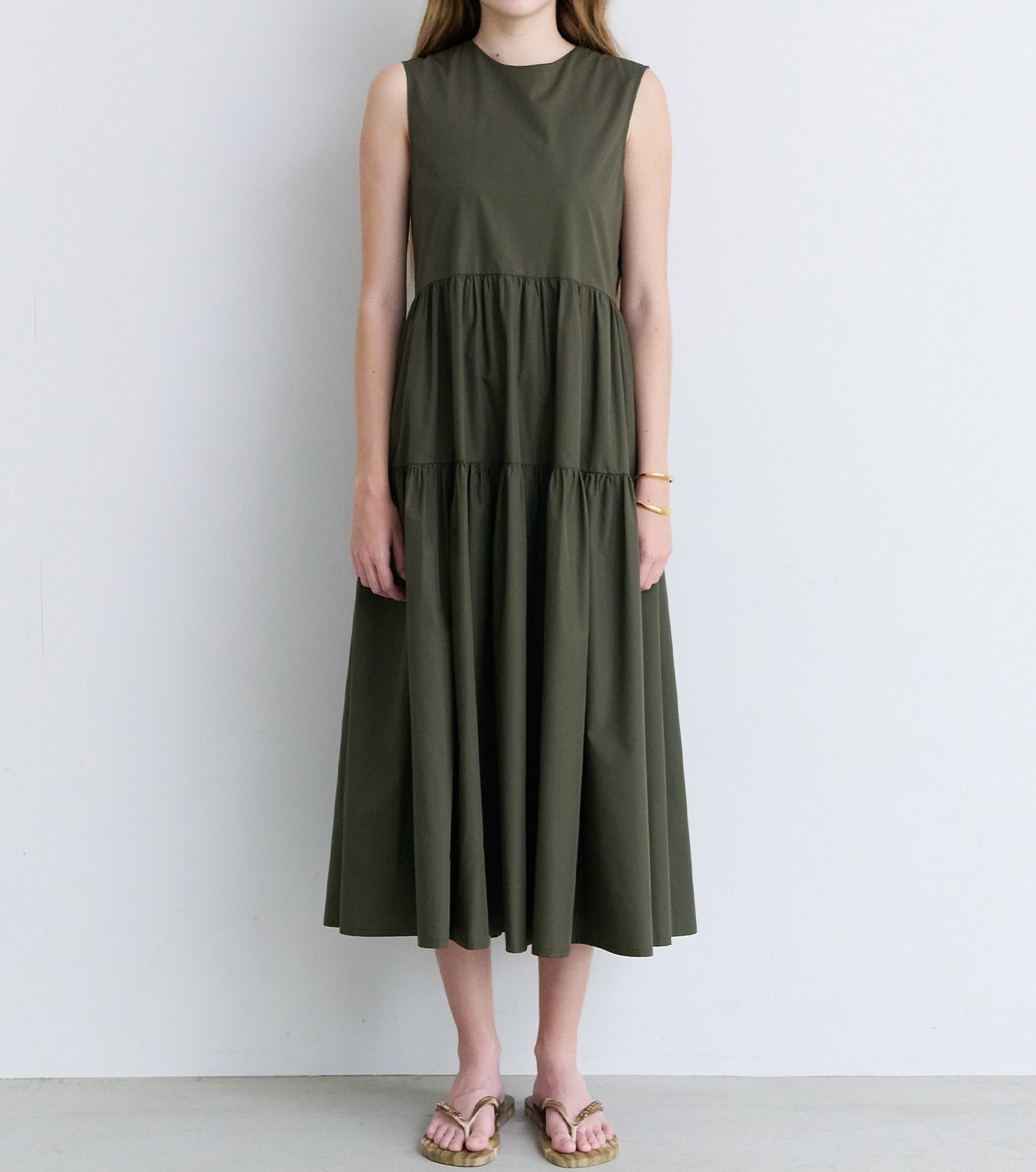 Sleeveless Dress w/Bow Detail