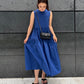 Sleeveless Dress w/Bow Detail