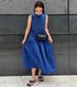 Sleeveless Dress w/Bow Detail