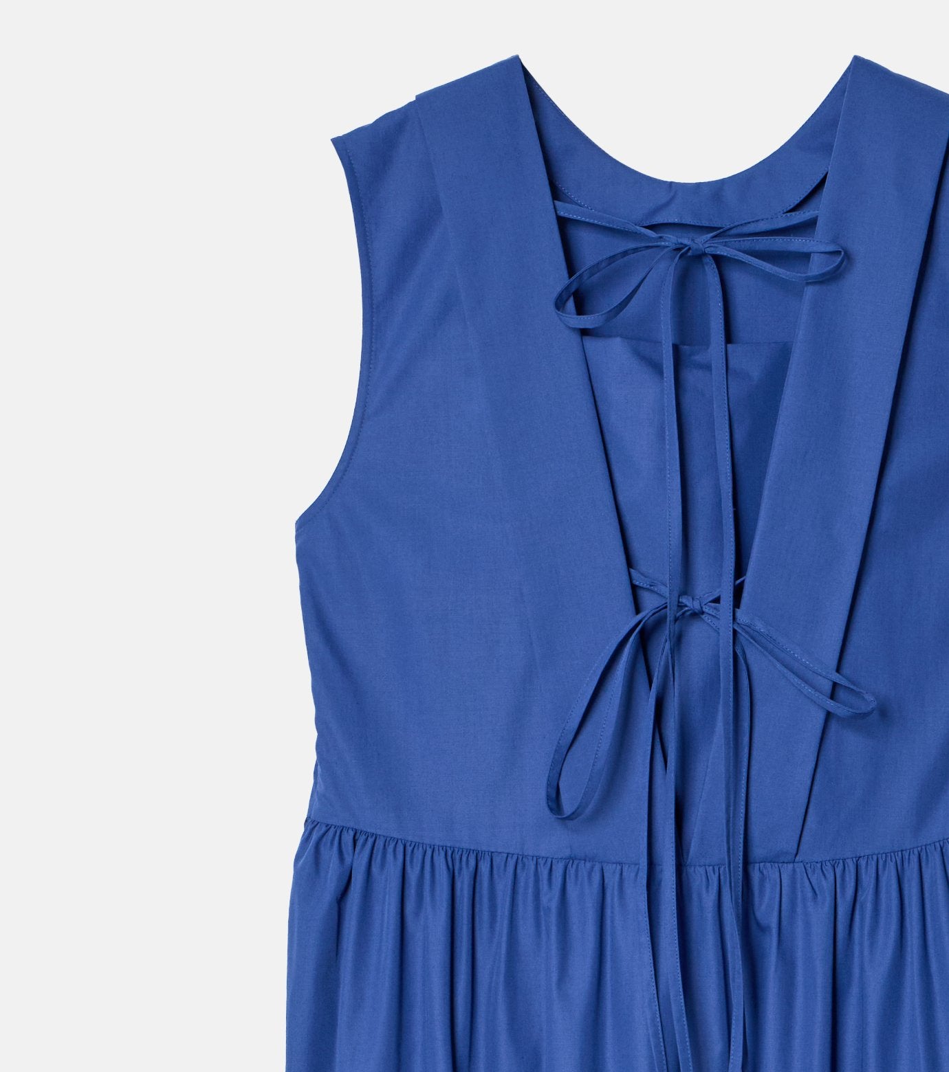 Sleeveless Dress w/Bow Detail
