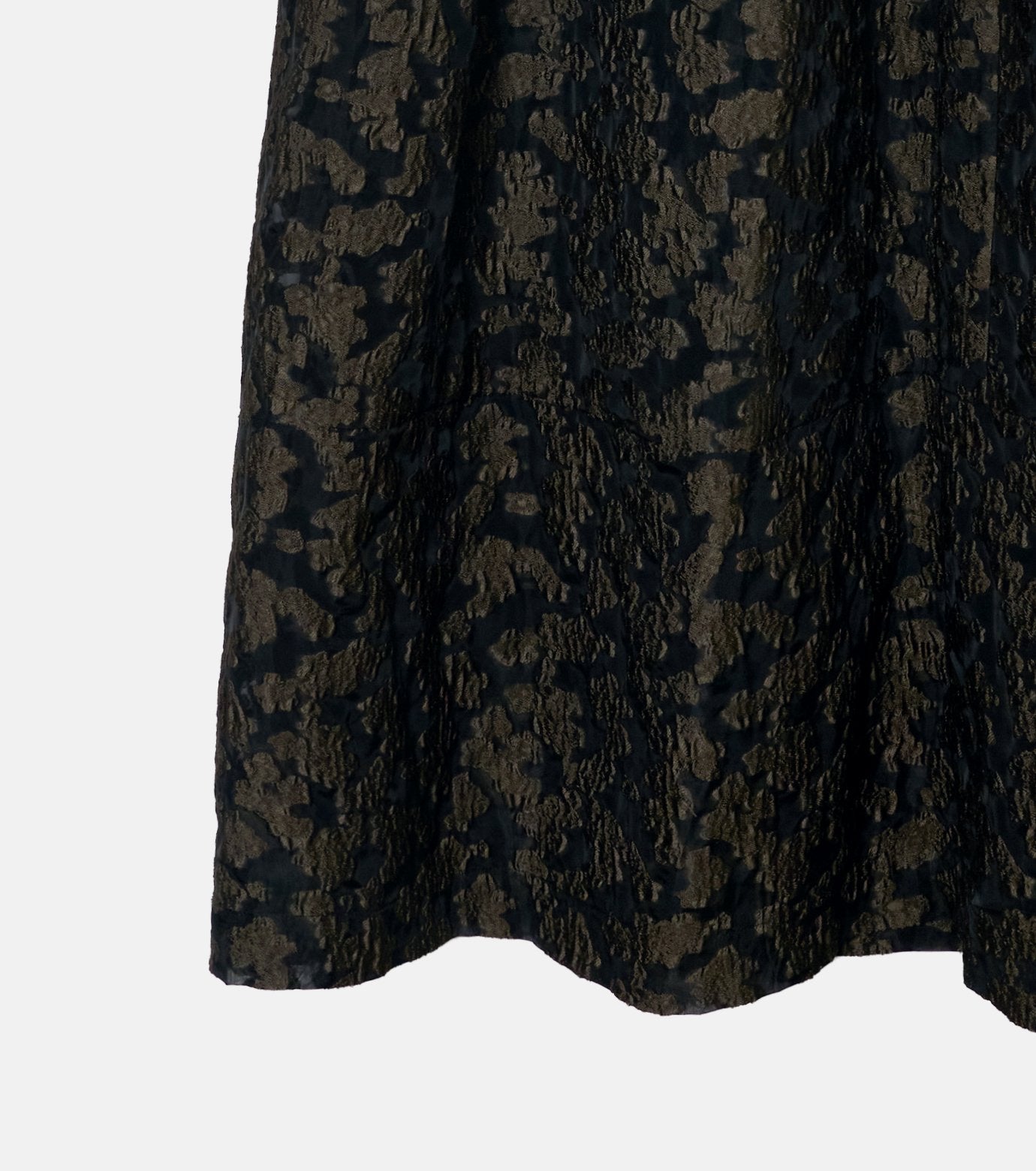 Voluminous Jacquard Cami Dress