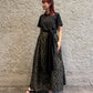 Voluminous Jacquard Cami Dress