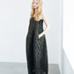 Voluminous Jacquard Cami Dress