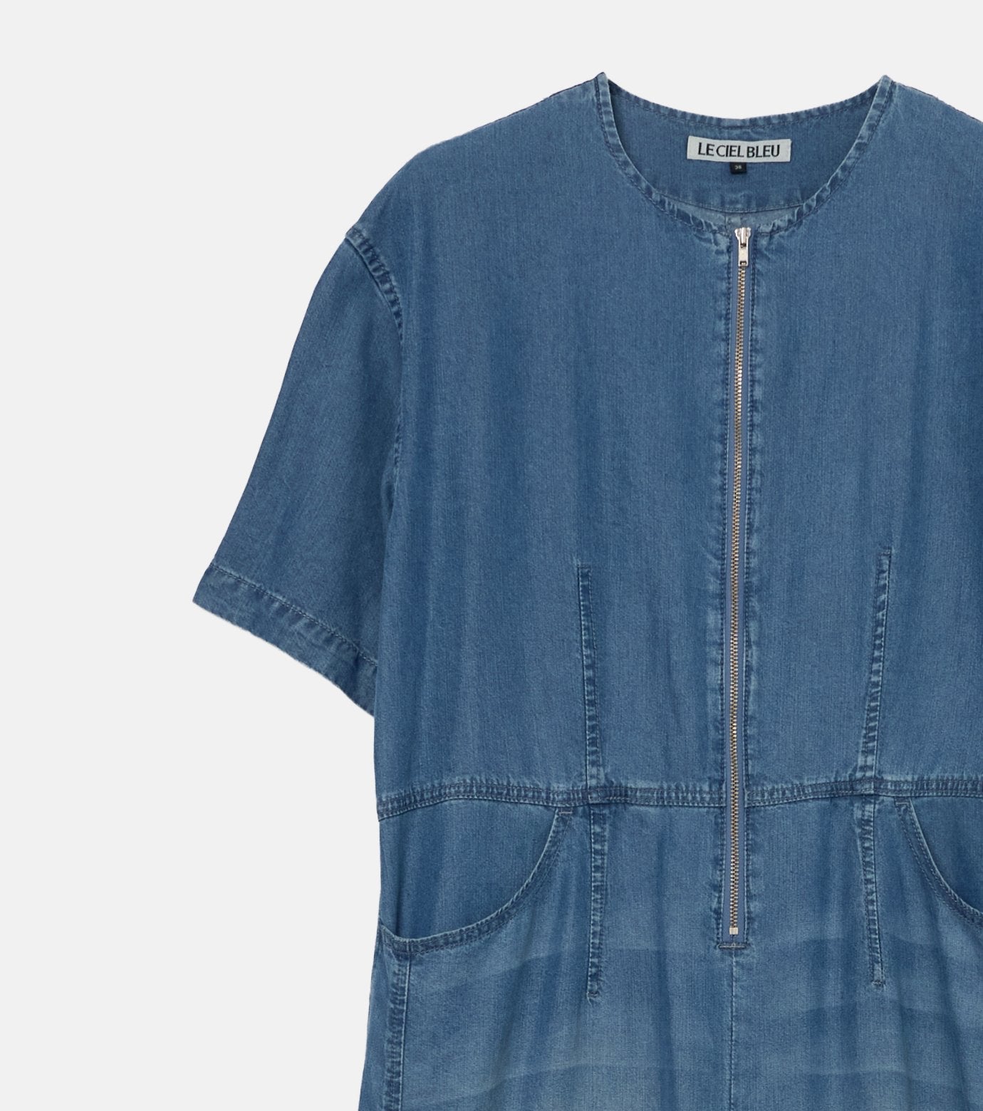 Soft Denim Jumpsuit