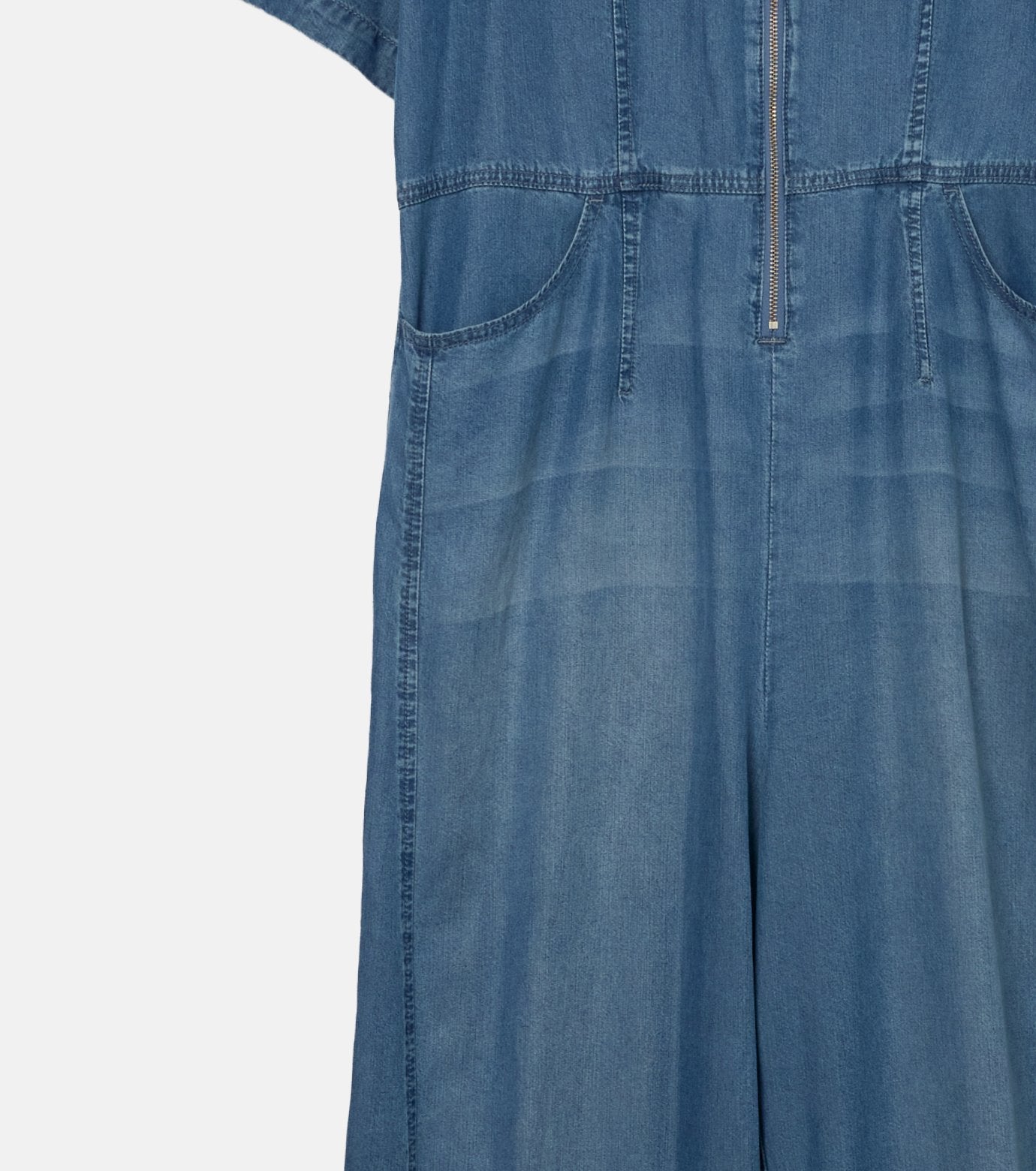 Soft Denim Jumpsuit