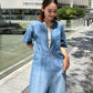 Soft Denim Jumpsuit