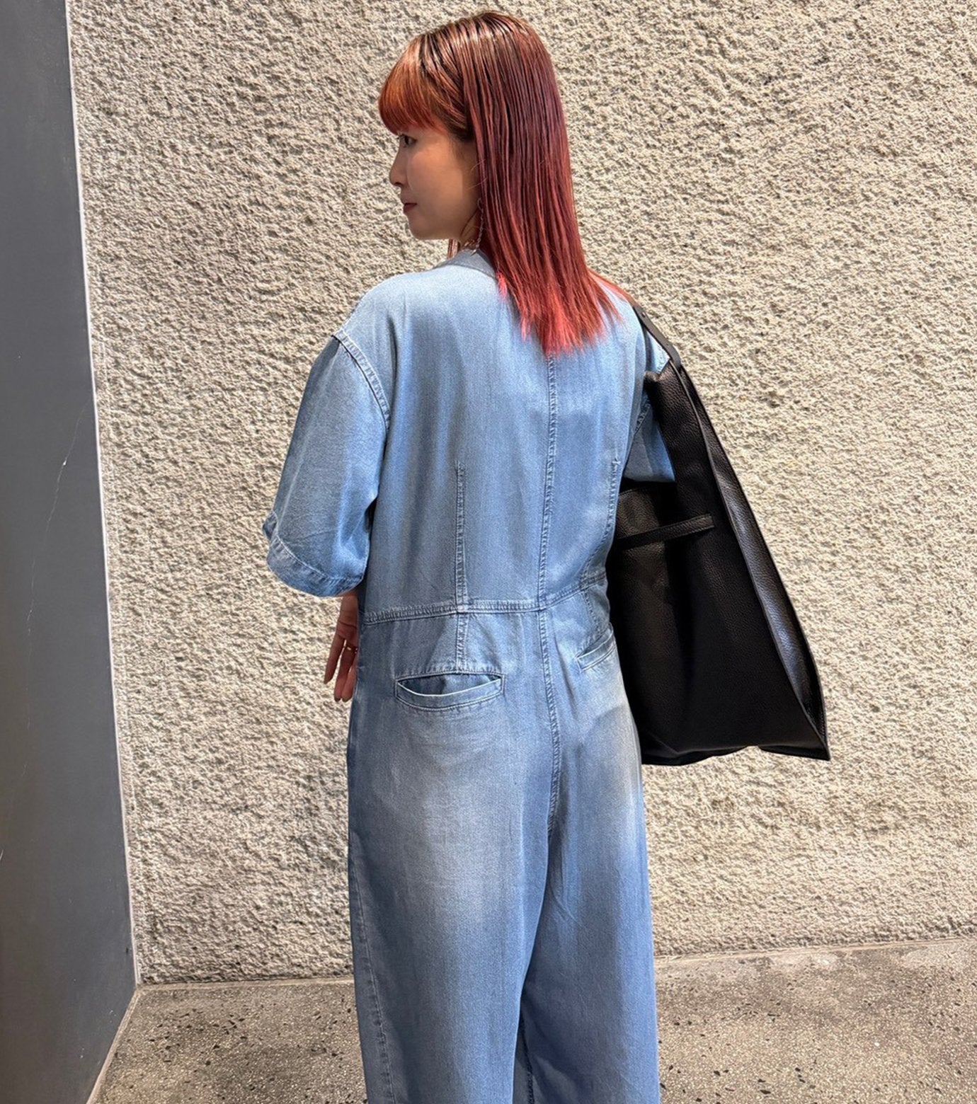 Soft Denim Jumpsuit