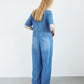 Soft Denim Jumpsuit