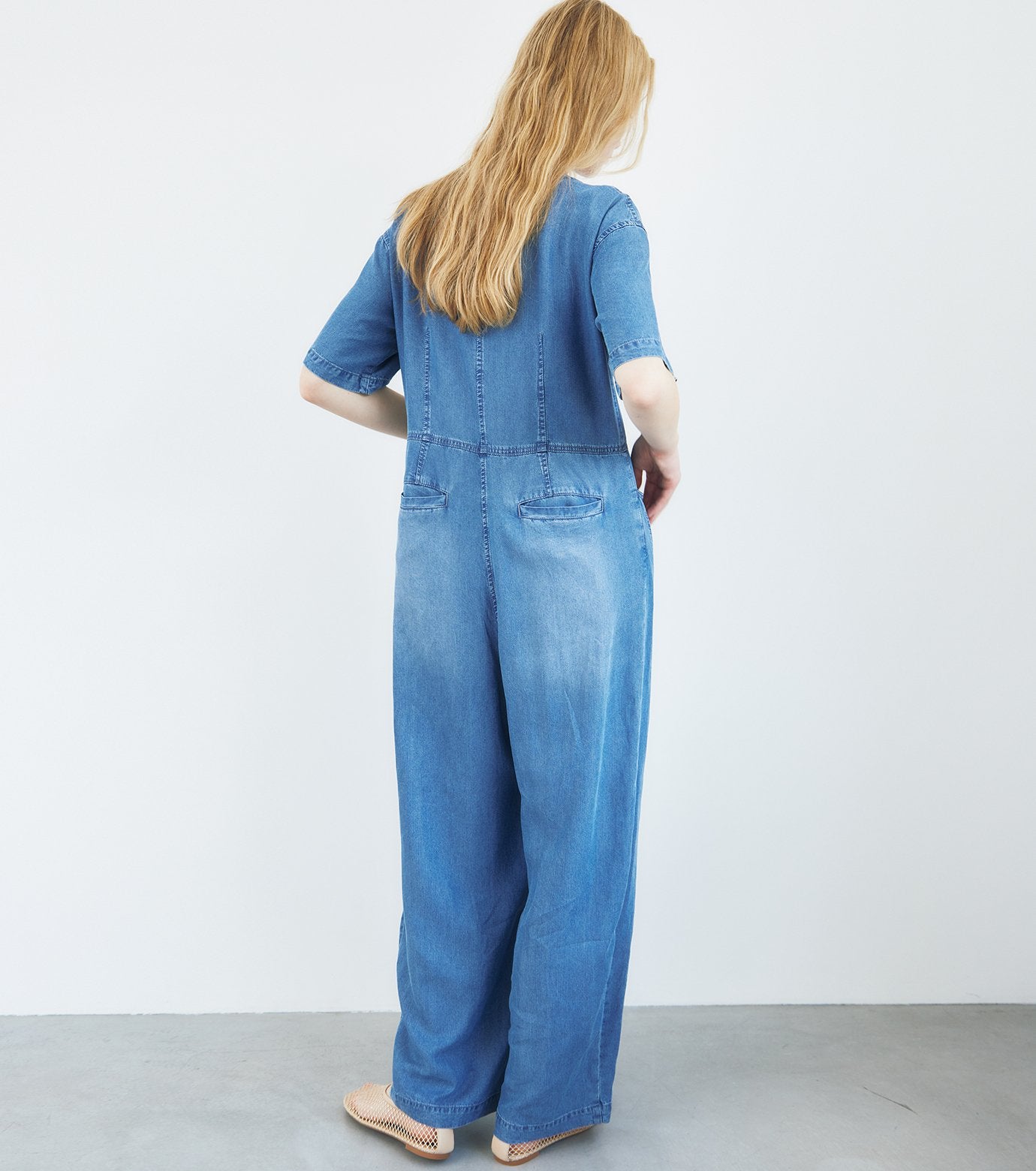 Soft Denim Jumpsuit