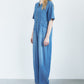 Soft Denim Jumpsuit