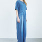 Soft Denim Jumpsuit