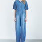 Soft Denim Jumpsuit