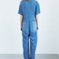 Soft Denim Jumpsuit