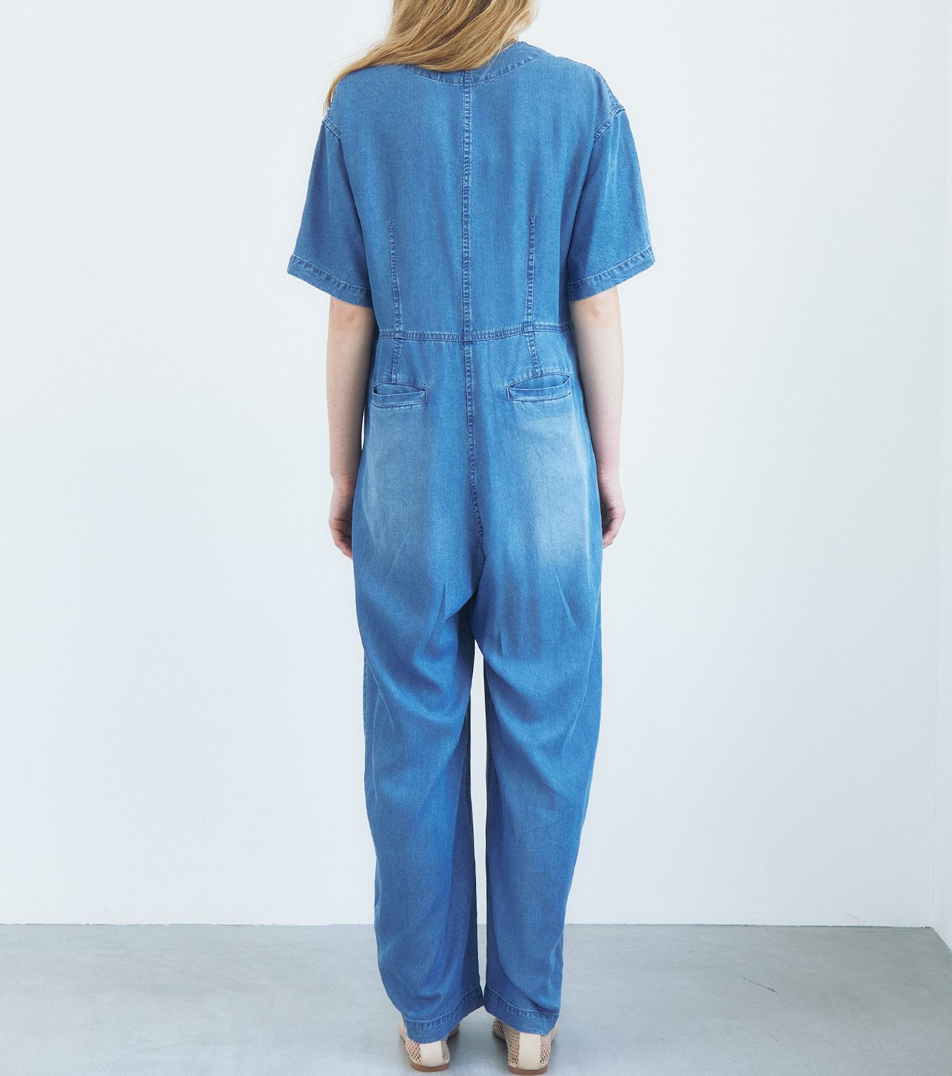 Soft Denim Jumpsuit