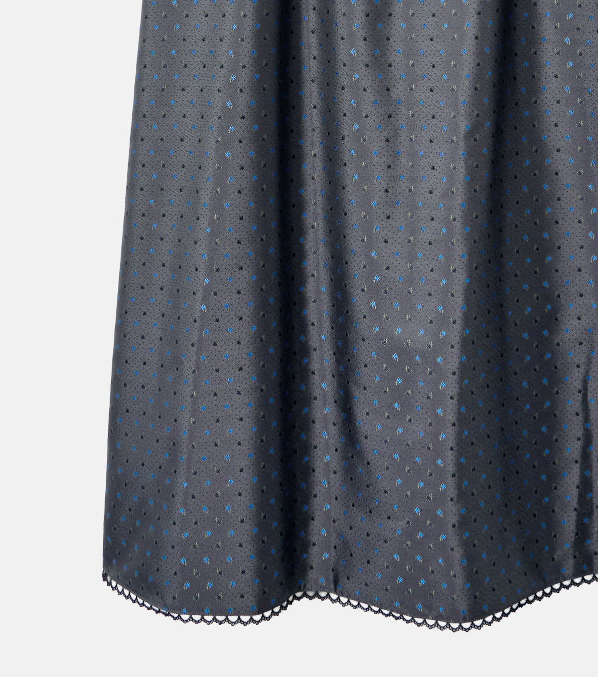Floral Jacquard Flare Dress