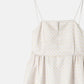 Floral Jacquard Flare Dress