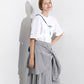 Checked Layered-Look Skirt