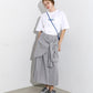 Checked Layered-Look Skirt