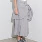 Checked Layered-Look Skirt