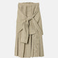 Checked Layered-Look Skirt