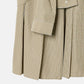 Checked Layered-Look Skirt