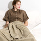 Checked Layered-Look Skirt