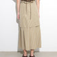 Checked Layered-Look Skirt