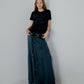Fluid Satin Maxi Skirt
