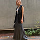 Fluid Satin Maxi Skirt