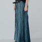 Fluid Satin Maxi Skirt