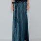Fluid Satin Maxi Skirt