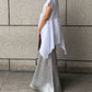 Solid Satin Maxi Skirt